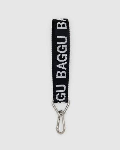 Logo Keychain Black & White | Baggu Best Seller