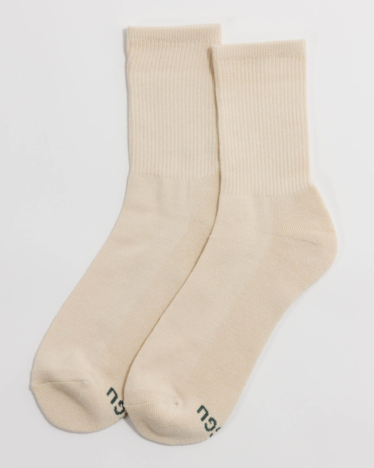 Ribbed Sock Ecru | Baggu Recommended