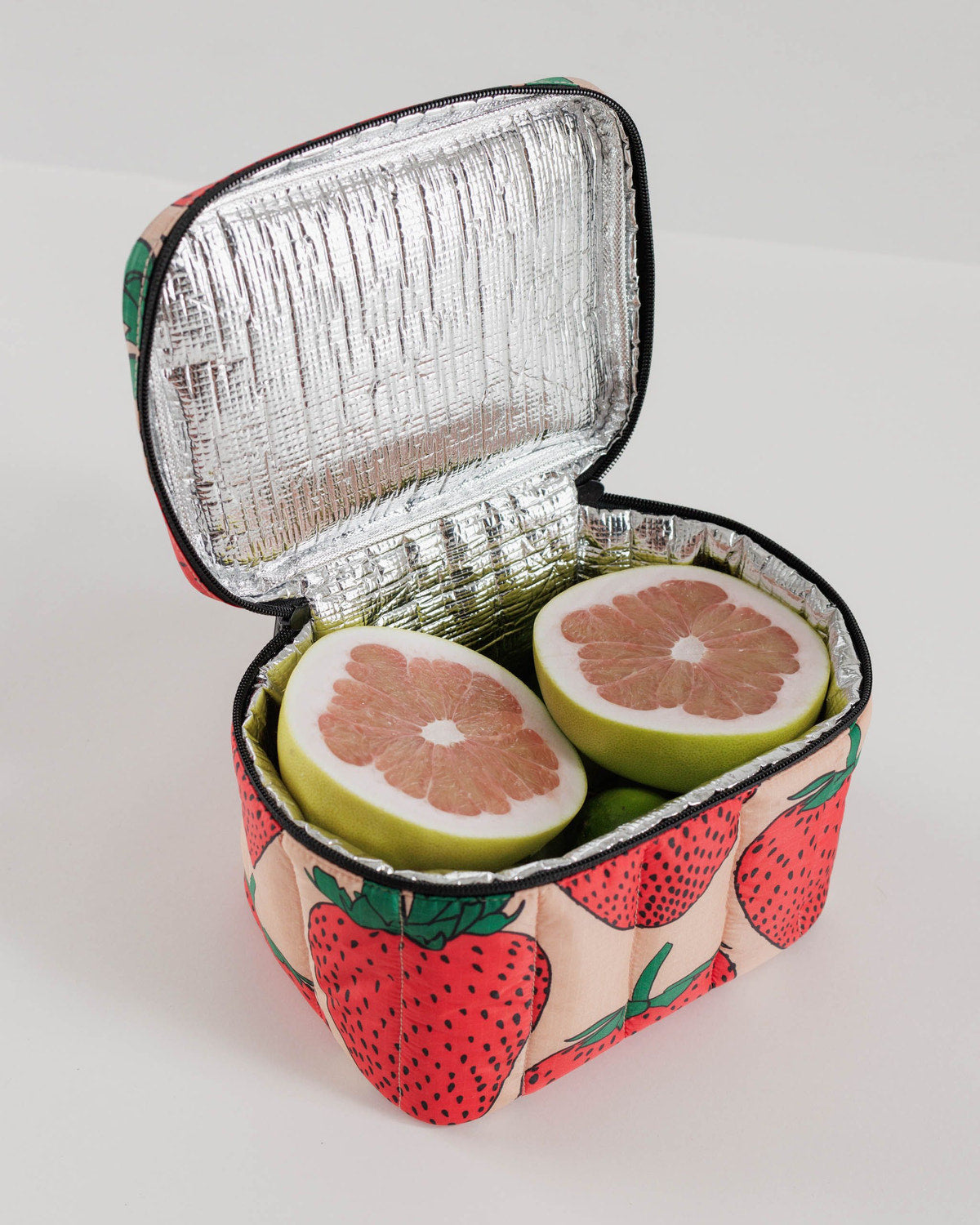 Puffy Lunch Bag Strawberry | Baggu Discount