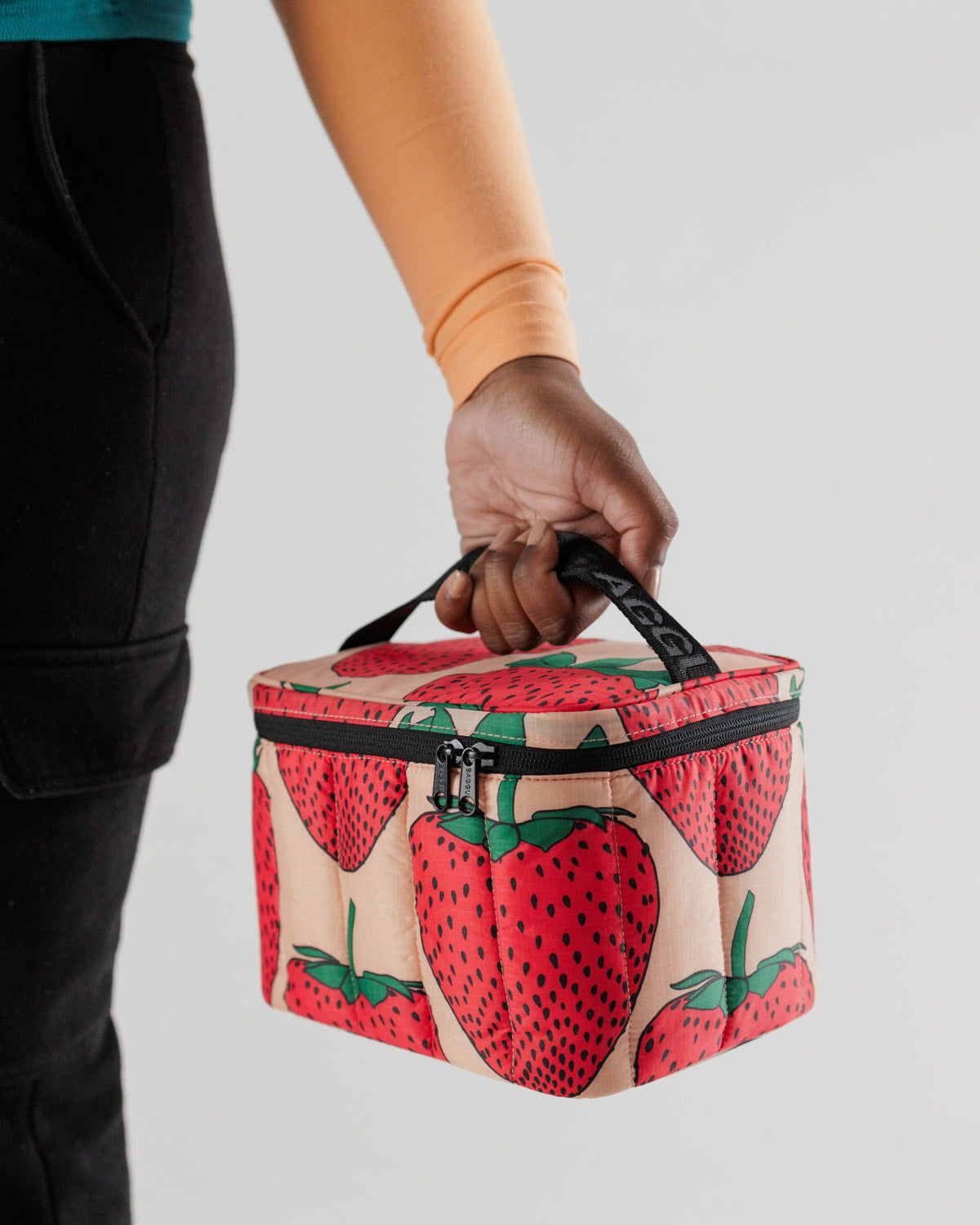 Puffy Lunch Bag Strawberry | Baggu Discount