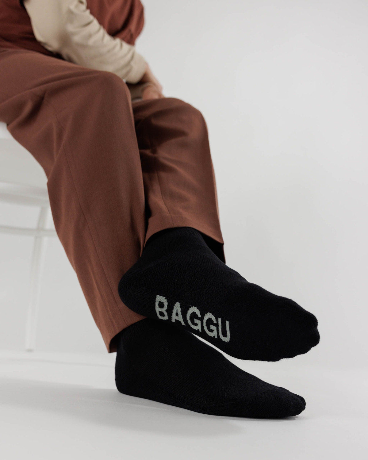 Ribbed Sock Black | Baggu Value