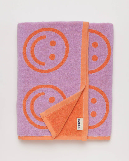 Bath Towel Happy Lilac | Baggu Smart Buy