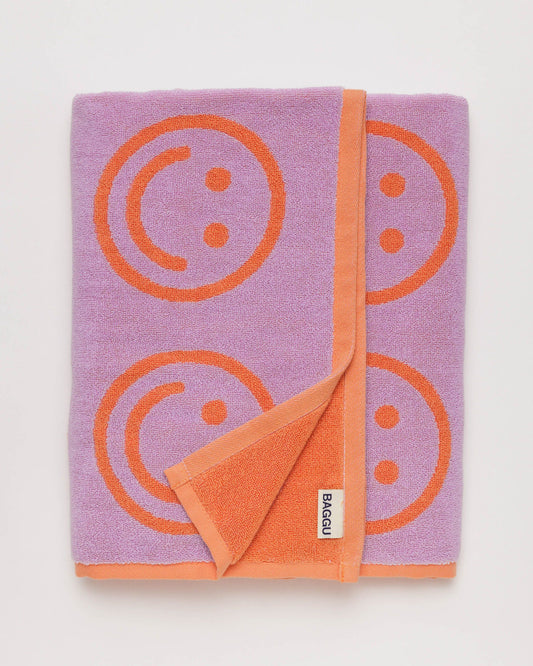 Bath Towel Happy Lilac | Baggu Smart Buy