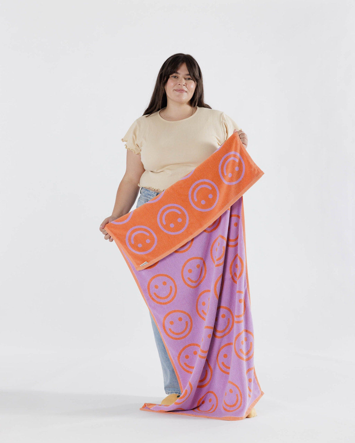 Bath Towel Happy Lilac | Baggu Smart Buy