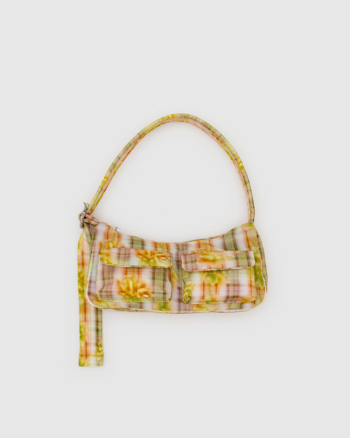 Cargo Shoulder Bag Boxer Plaid | Baggu Signature