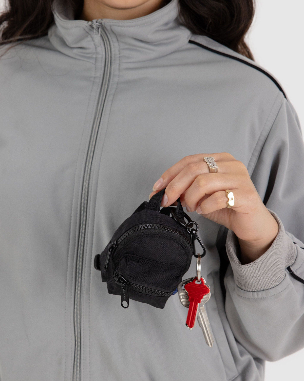 Backpack Charm Black | Baggu Great Value