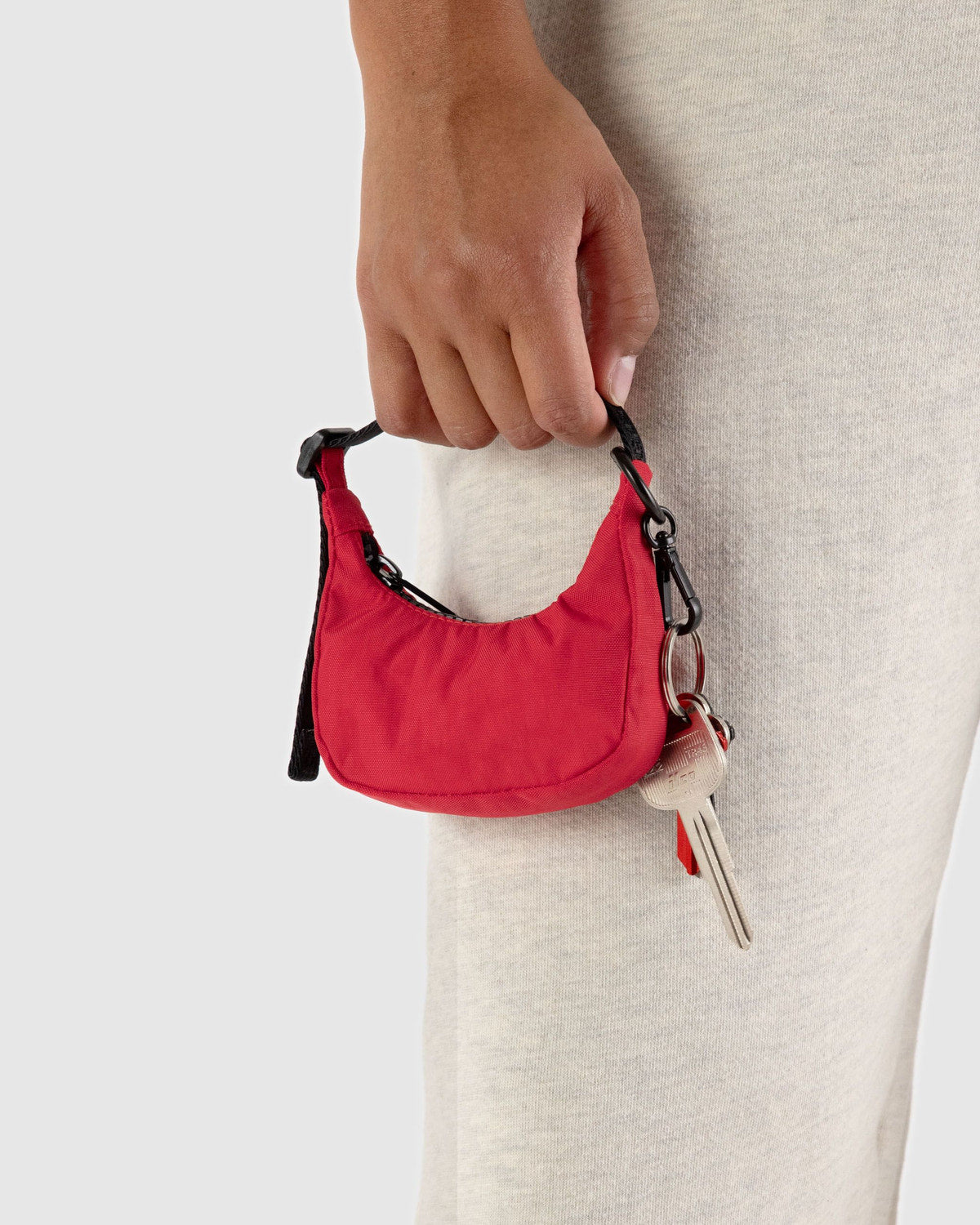 Crescent Bag Charm Candy Apple | Baggu Quality
