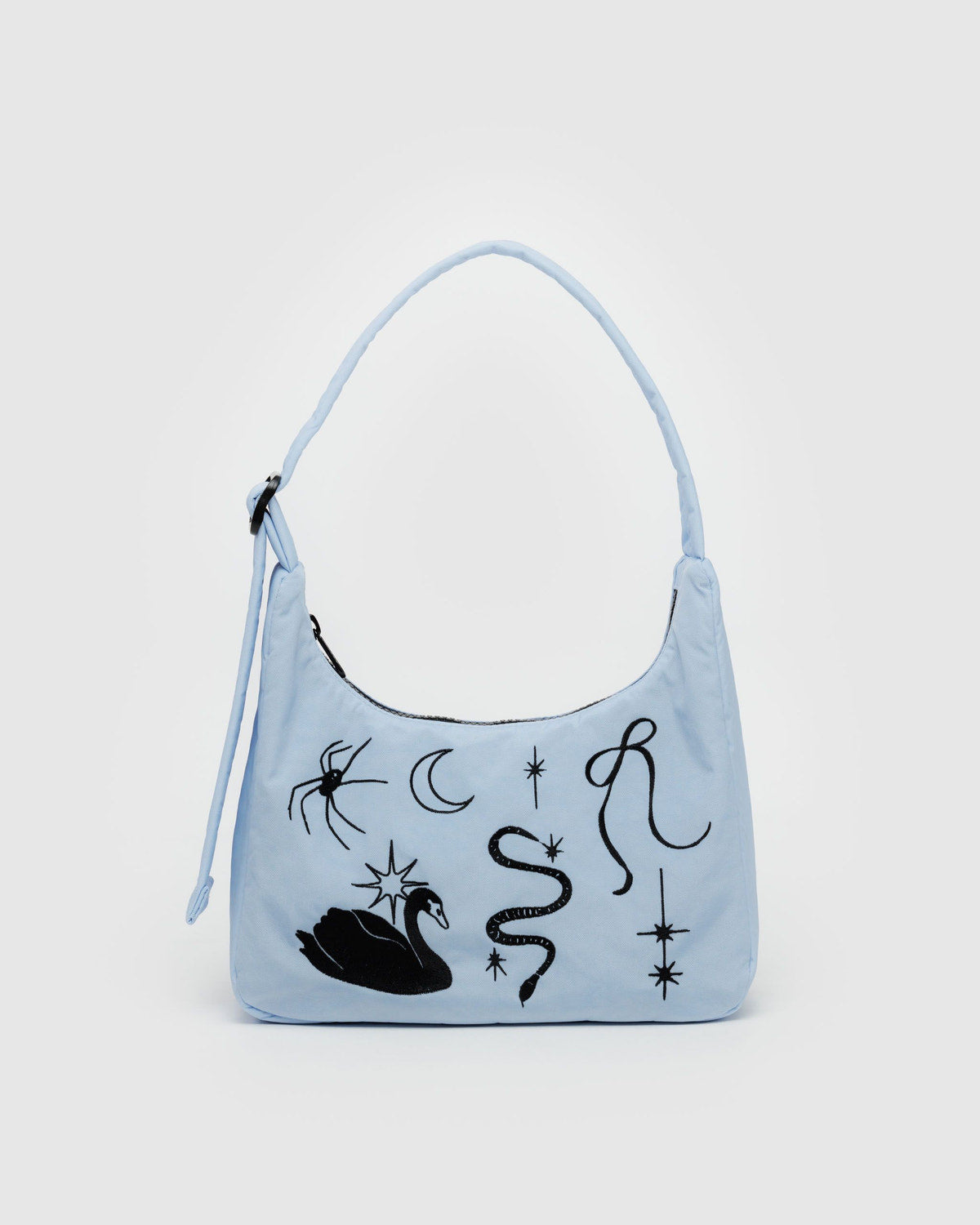 Mini Nylon Shoulder Bag  Embroidered Ballet Icons | Baggu Sale