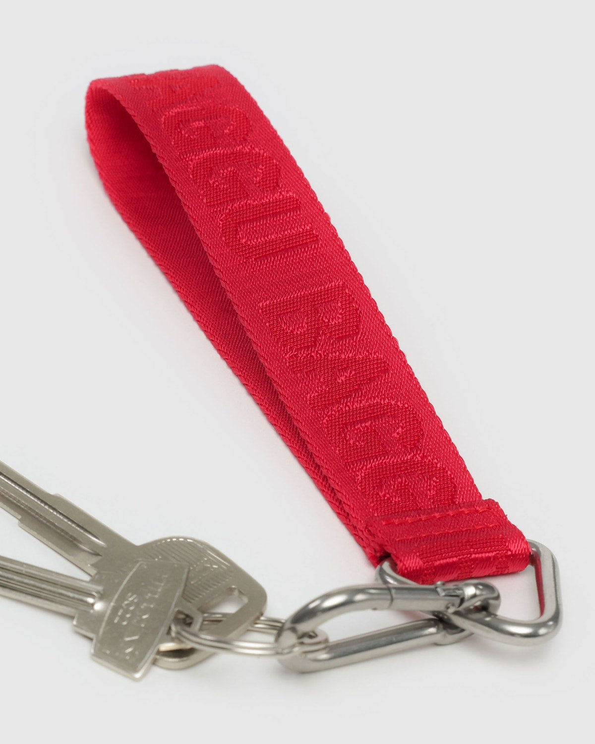 Logo Keychain Red | Baggu Signature