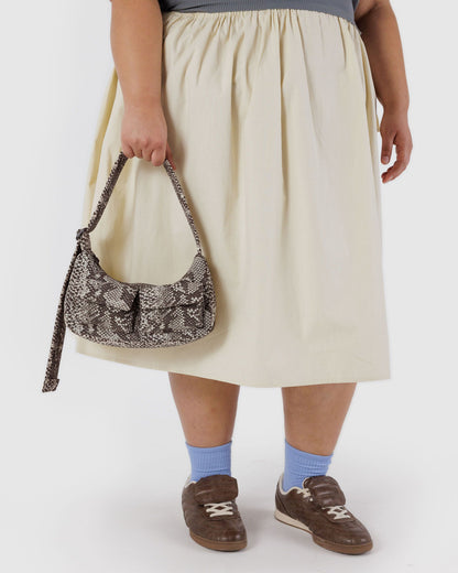 Cargo Shoulder Bag Snakeskin | Baggu Essential