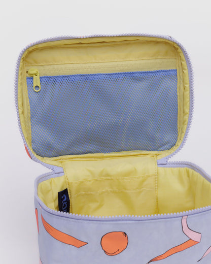 Large Cosmetic Case Apricots & Ribbons | Baggu Smart Buy