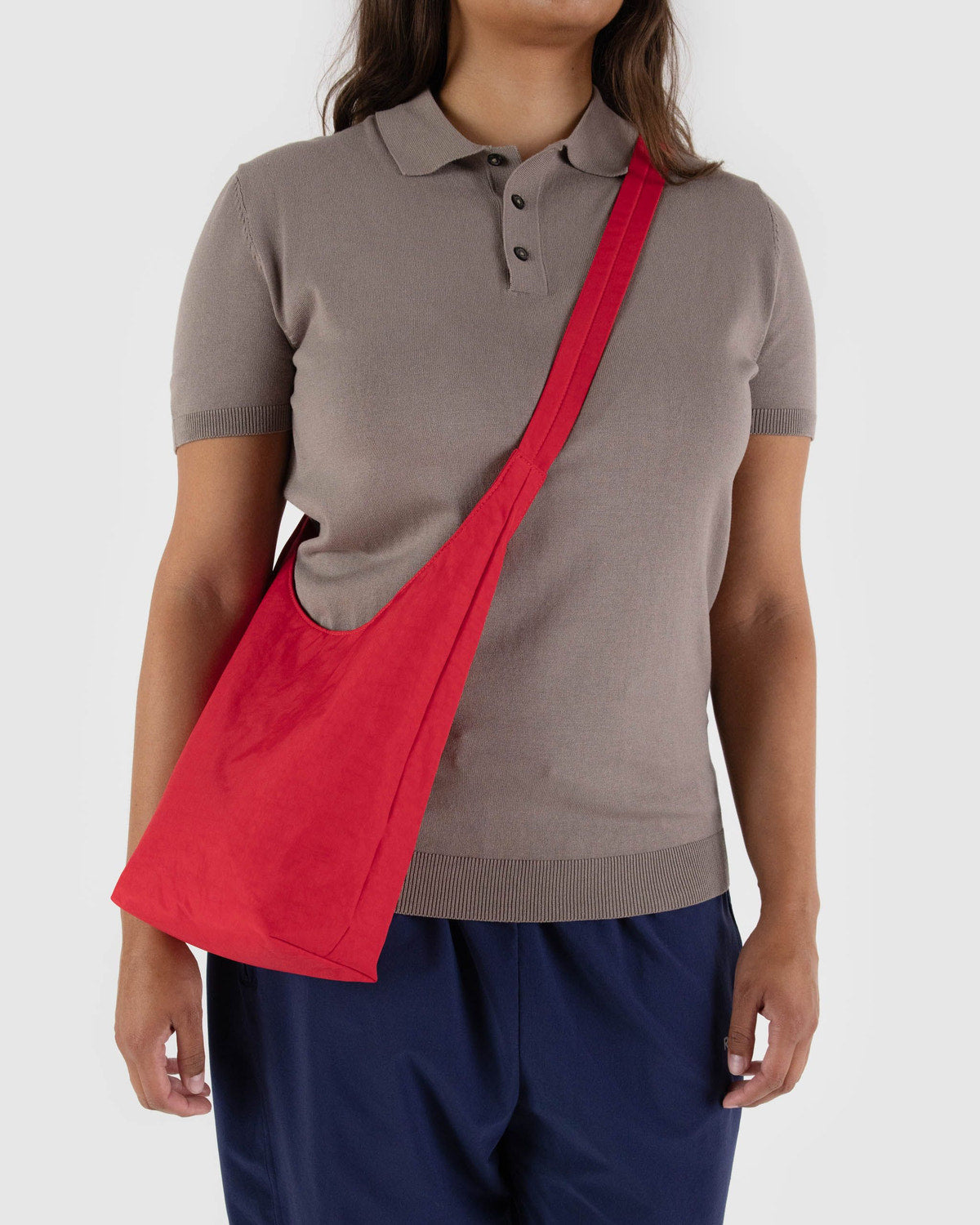 Small Nylon Sling  Candy Apple | Baggu Everyday