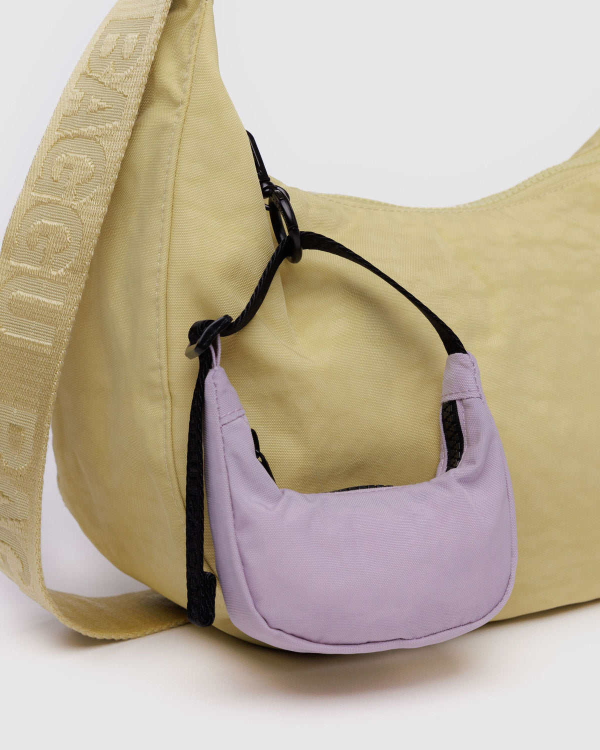 Crescent Bag Charm Dusty Pink | Baggu Popular