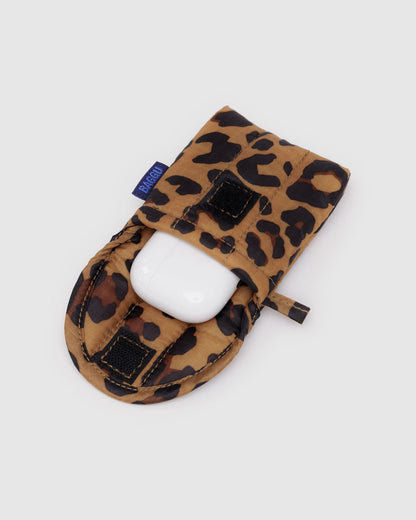 Puffy Earbuds Case Leopard | Baggu Hot Sale