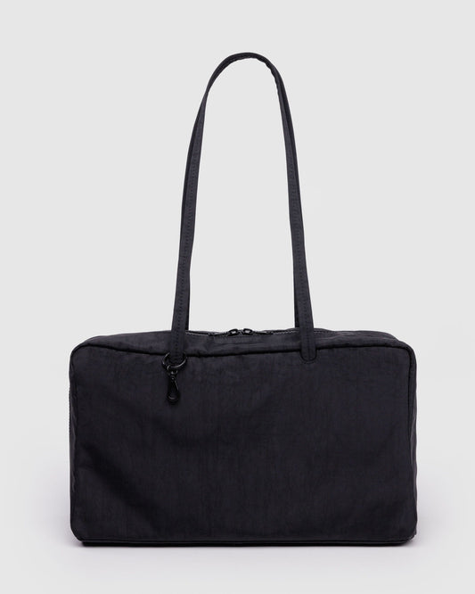 Medium Nylon Bowler Bag Black | Baggu Great Value