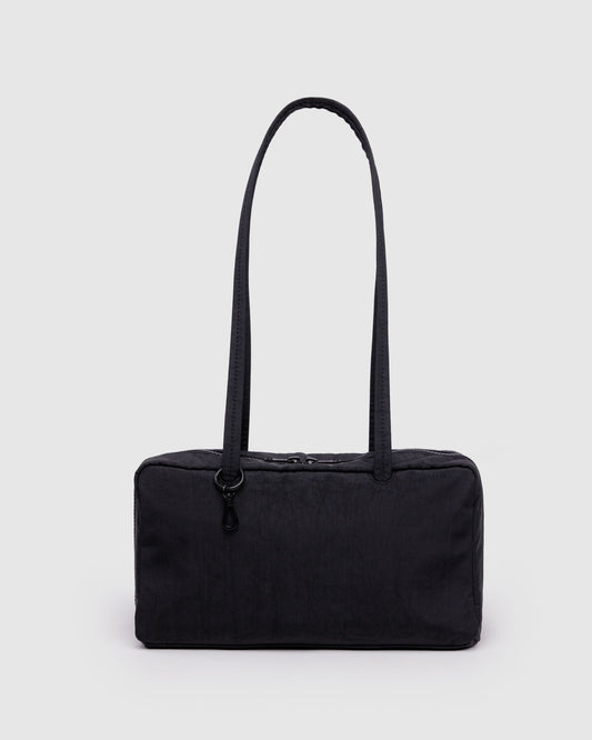 Nylon Bowler Bag Black | Baggu Premium