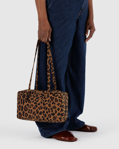 Nylon Bowler Bag Leopard | Baggu Special Offer