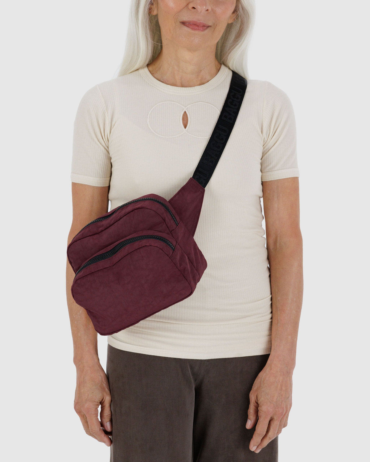 Fanny Pack Mahogany | Baggu Featured