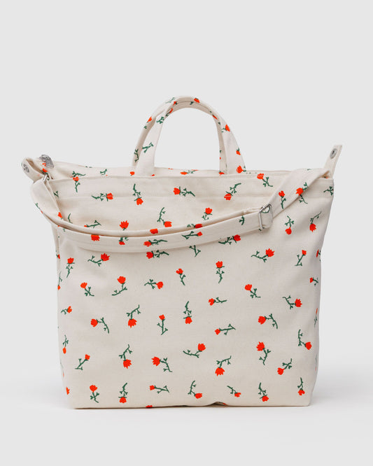 Horizontal Zip Duck Bag Painted Wildflower | Baggu Special Offer