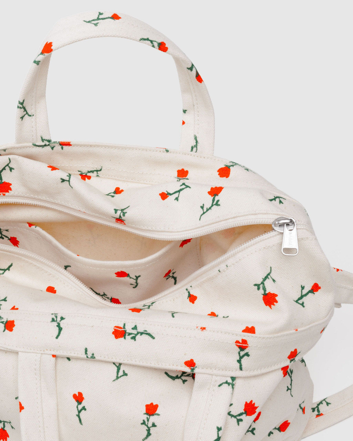 Horizontal Zip Duck Bag Painted Wildflower | Baggu Special Offer