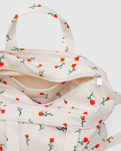 Horizontal Zip Duck Bag Painted Wildflower | Baggu Special Offer