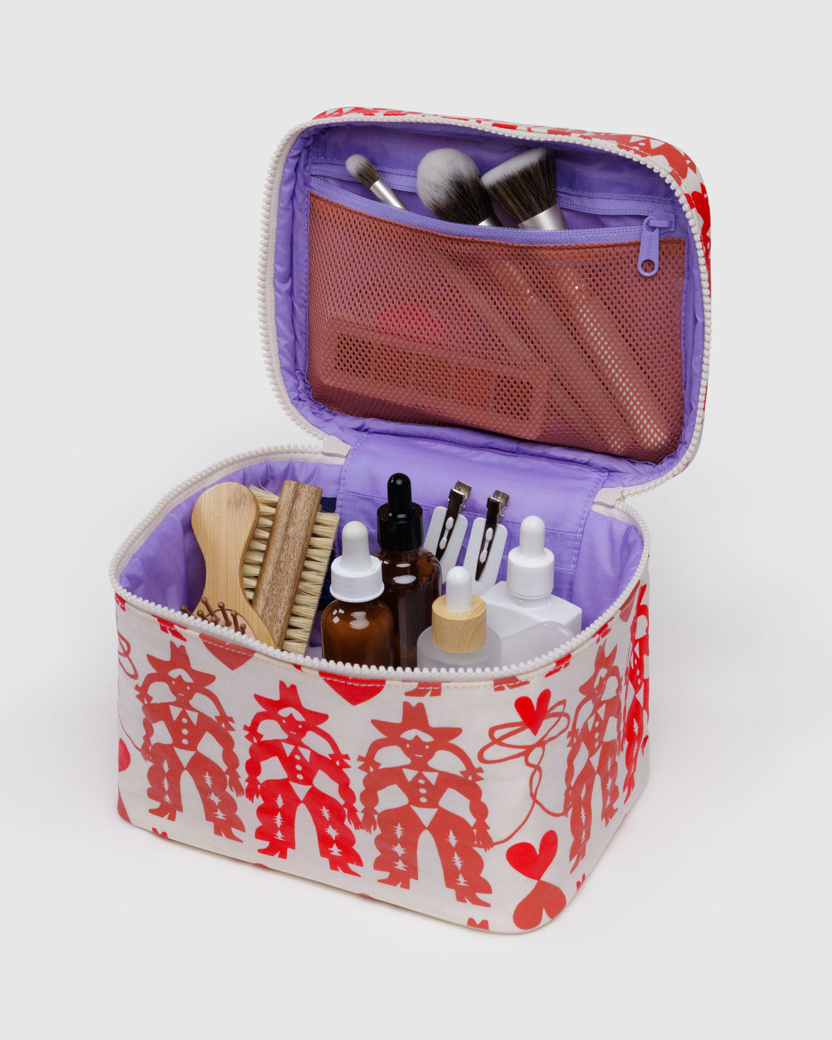 Large Cosmetic Case Cowgirl | Baggu Deals