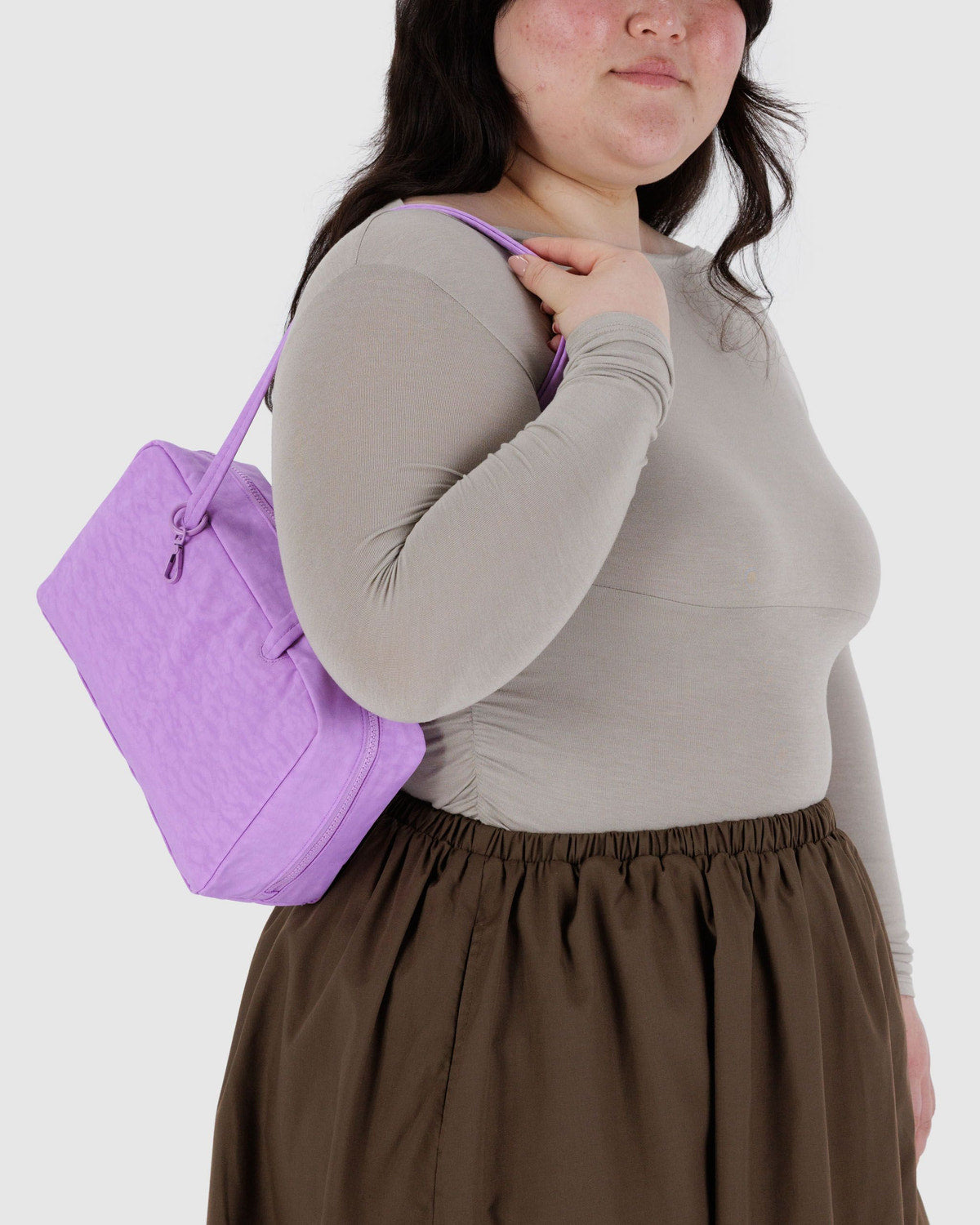 Nylon Bowler Bag Rose | Baggu Popular