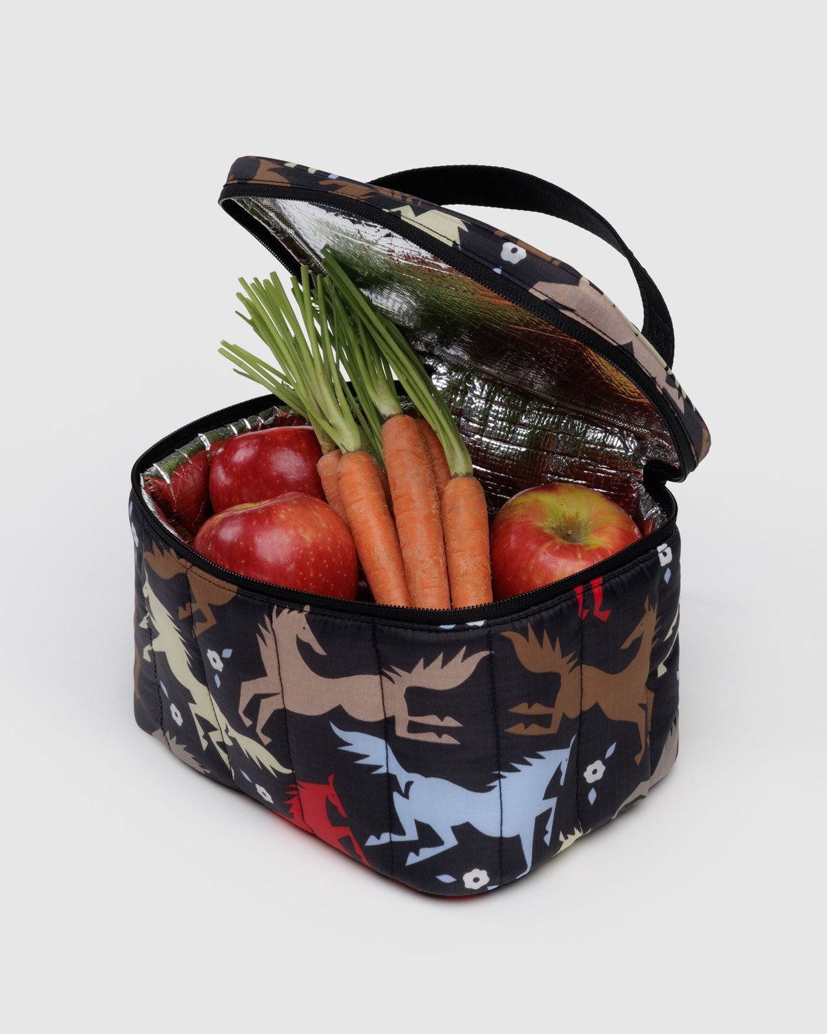 Puffy Lunch Bag Horse Cut Outs | Baggu Signature