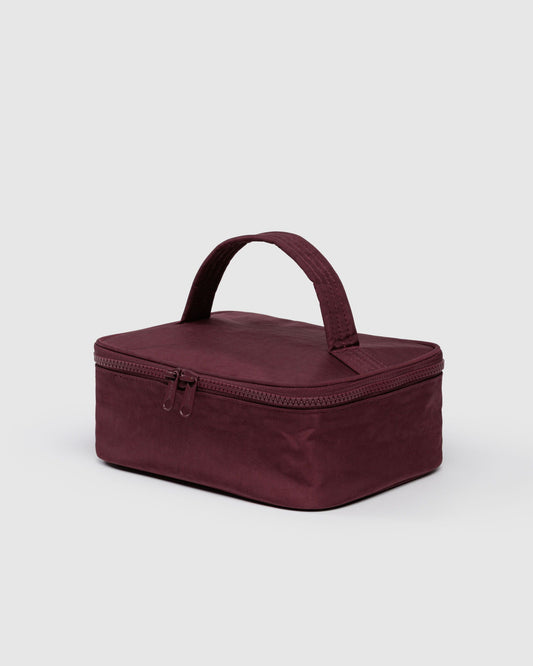 Small Cosmetic Case Mahogany | Baggu Sale