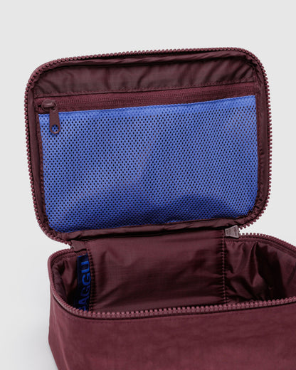 Small Cosmetic Case Mahogany | Baggu Sale
