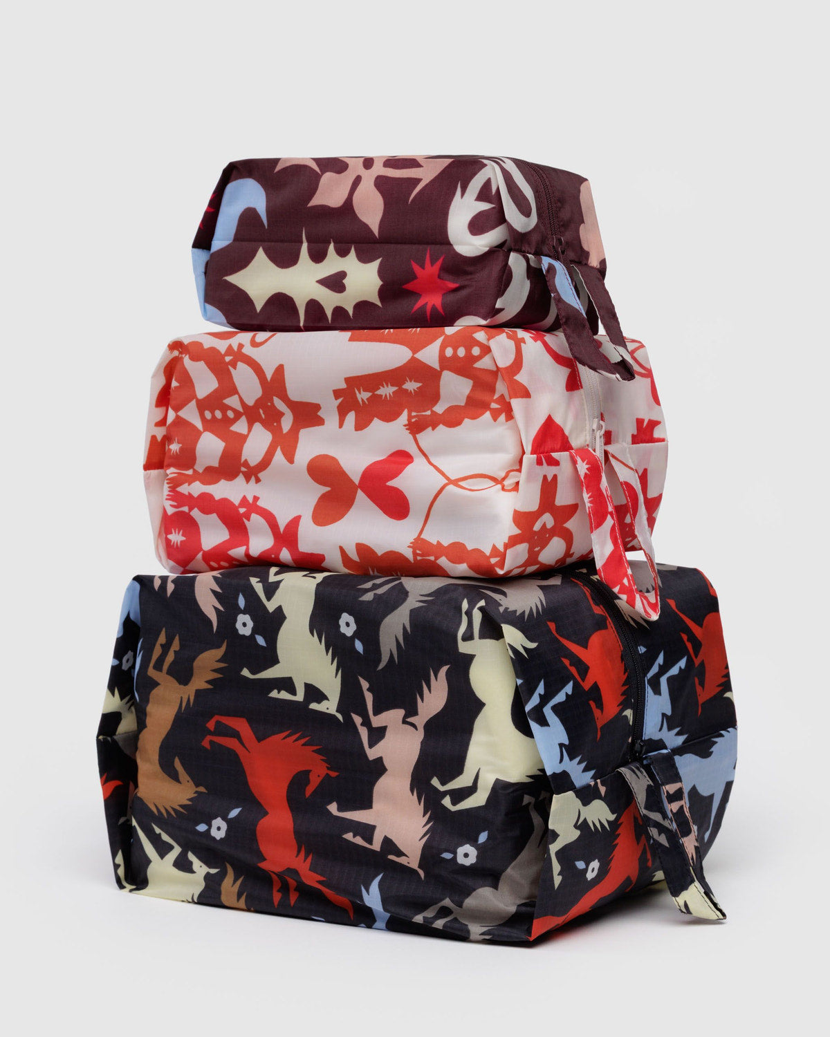 3D Zip Set Western Cut Outs | Baggu Best Price