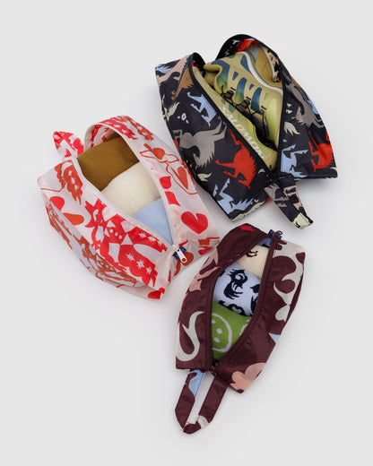 3D Zip Set Western Cut Outs | Baggu Best Price