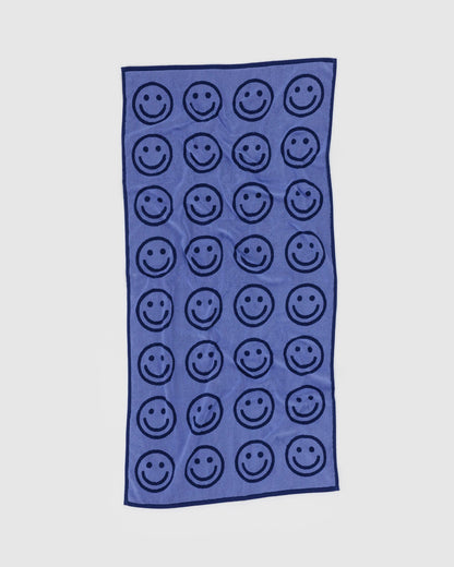 Bath Towel Happy Blue | Baggu Latest
