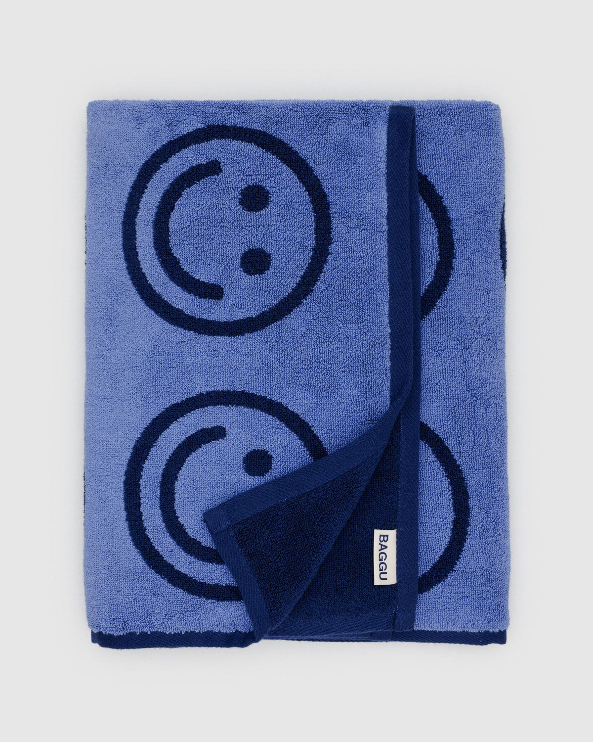 Bath Towel Happy Blue | Baggu Latest