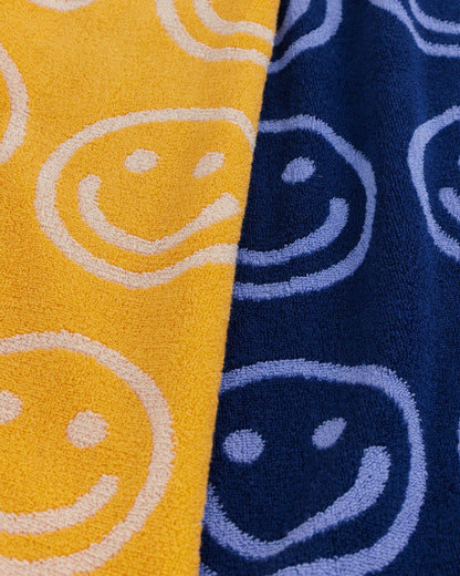 Hand Towel Set of 2 Happy Blue Marigold | Baggu Latest