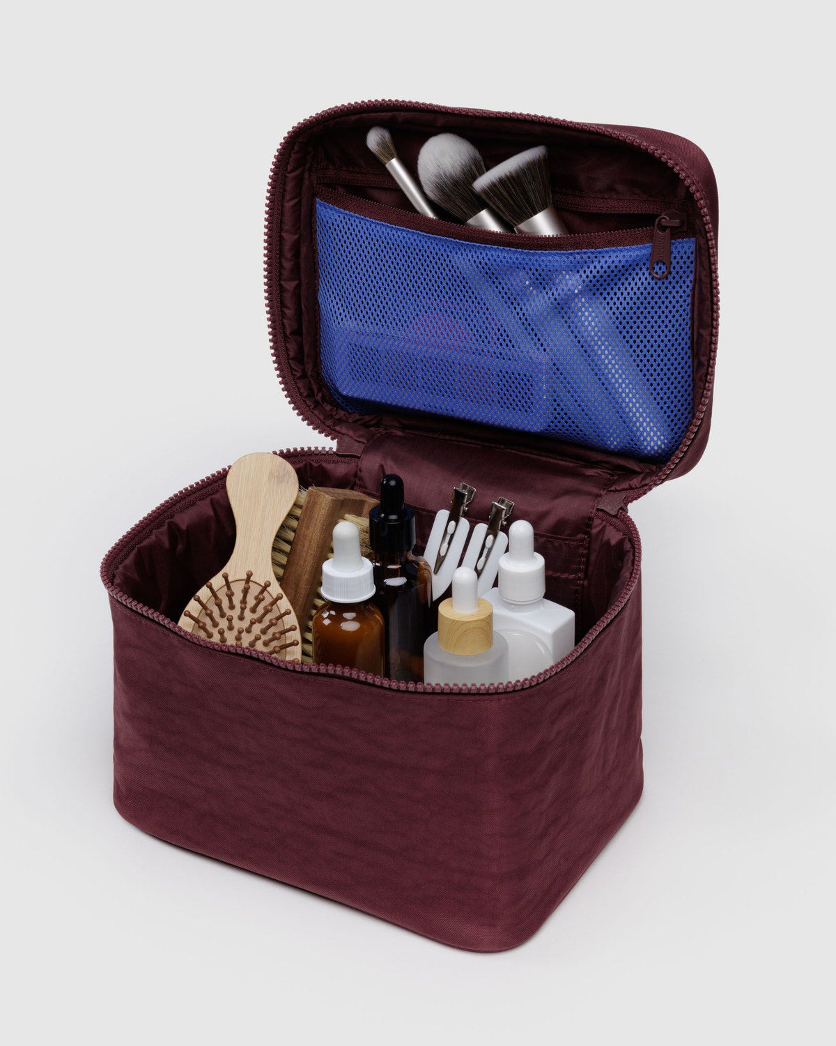Large Cosmetic Case Mahogany | Baggu Discount