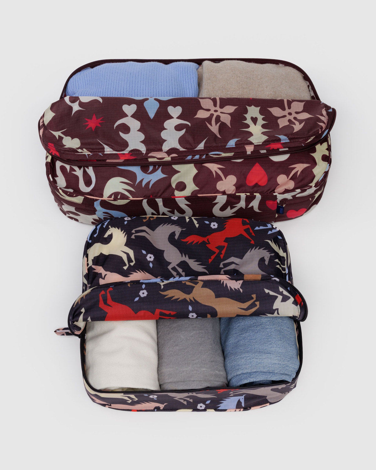 Large Packing Cube Set Western Cut Outs | Baggu Signature