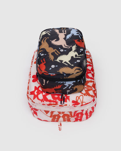 Packing Cube Set Western Cut Outs | Baggu Value