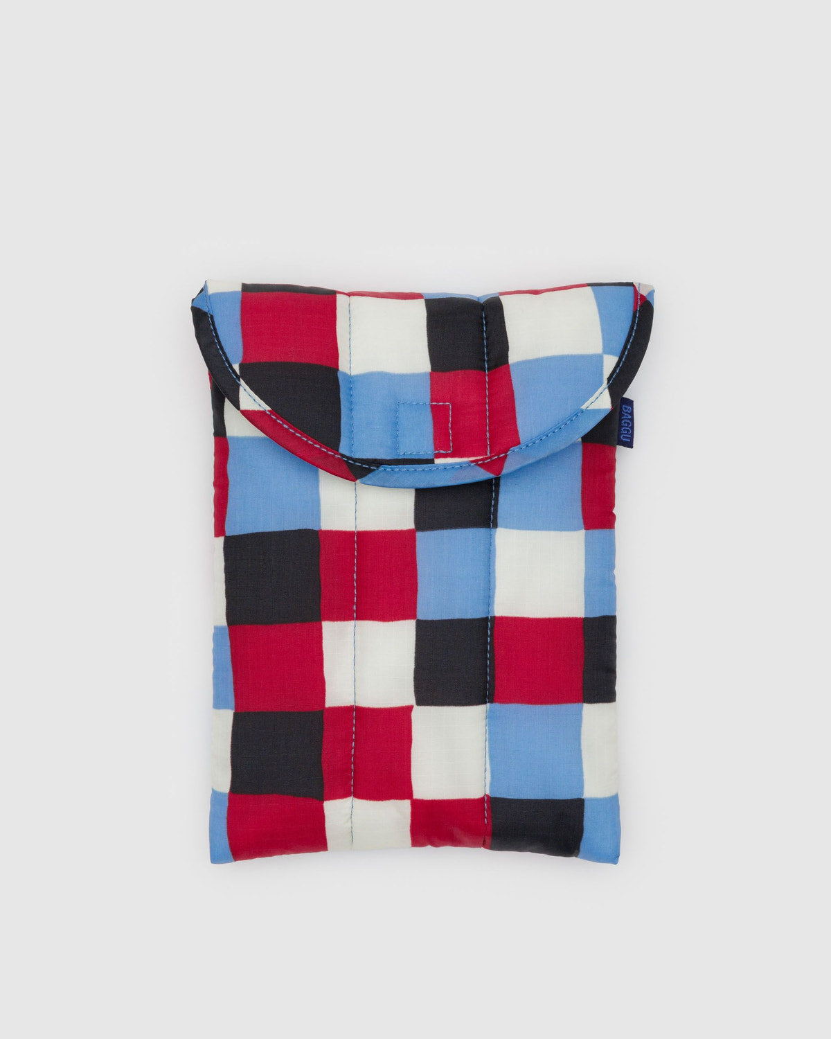 Puffy Tablet Sleeve Painted Check | Baggu Everyday