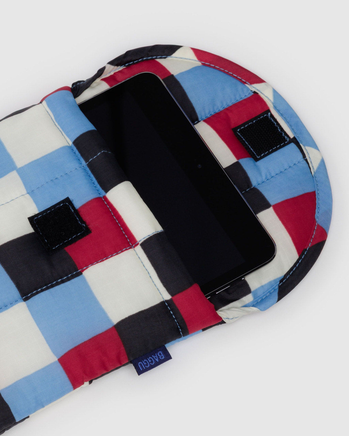 Puffy Tablet Sleeve Painted Check | Baggu Everyday
