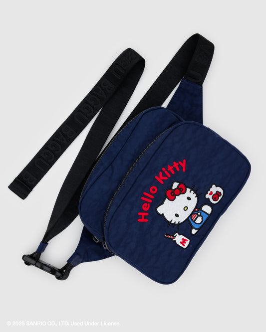 Fanny Pack Embroidered Hello Kitty Milkshake | Baggu Trending