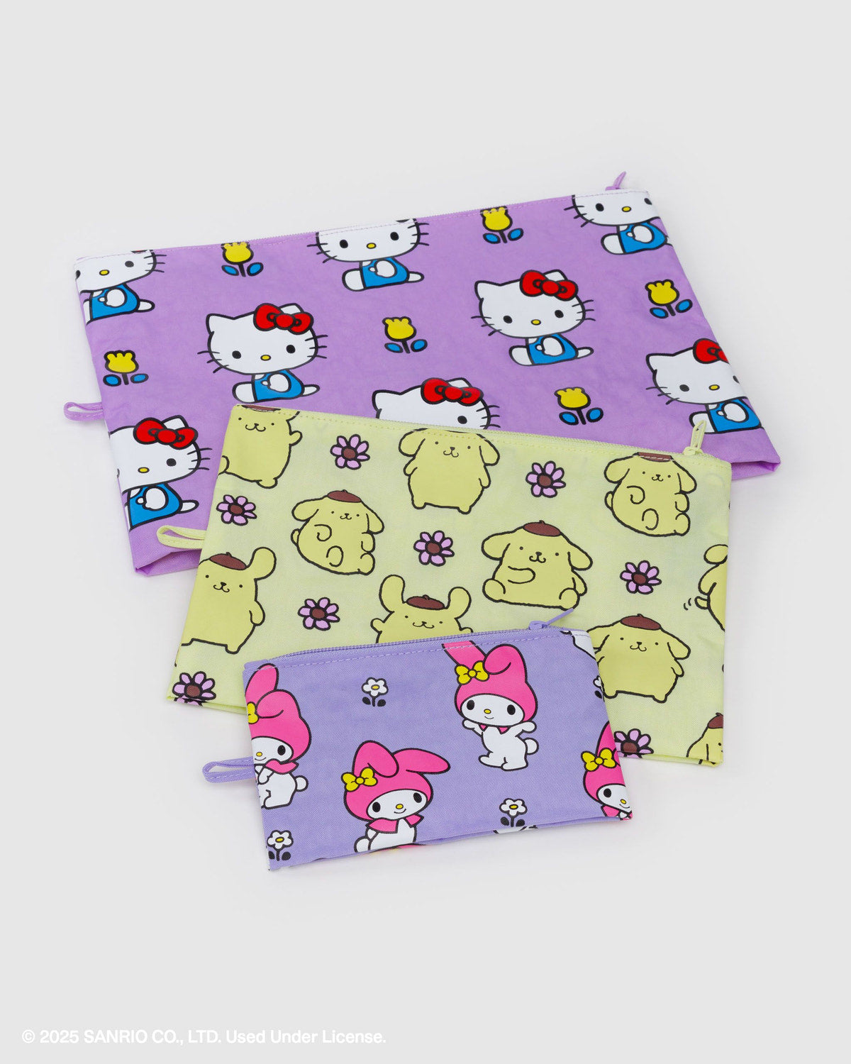 Go Pouch Set Hello Kitty and Friends Florals | Baggu Smart Buy