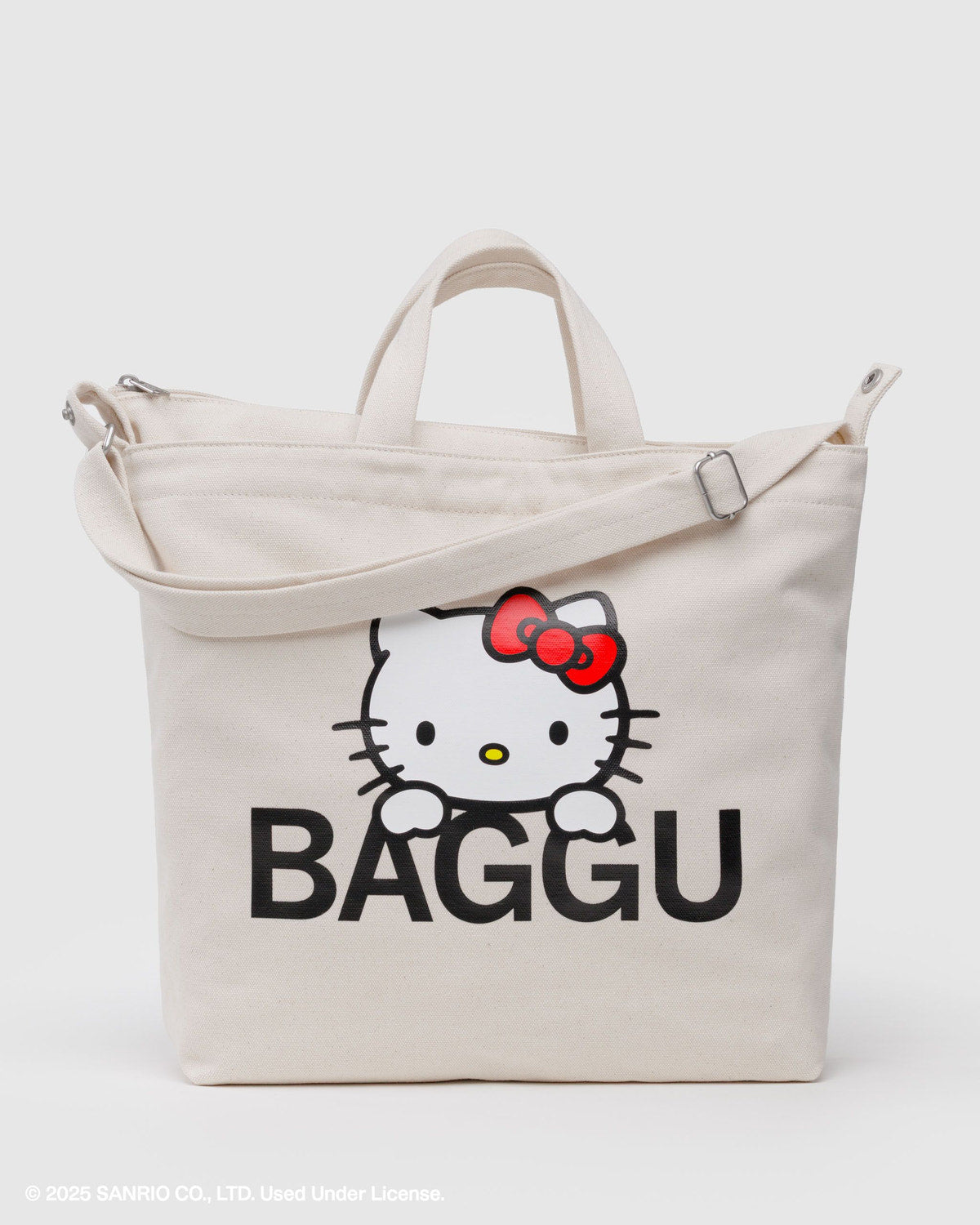 Horizontal Zip Duck Bag Hello Kitty | Baggu Exclusive