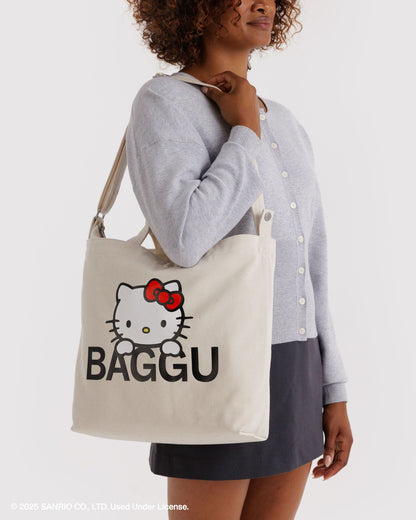 Horizontal Zip Duck Bag Hello Kitty | Baggu Exclusive
