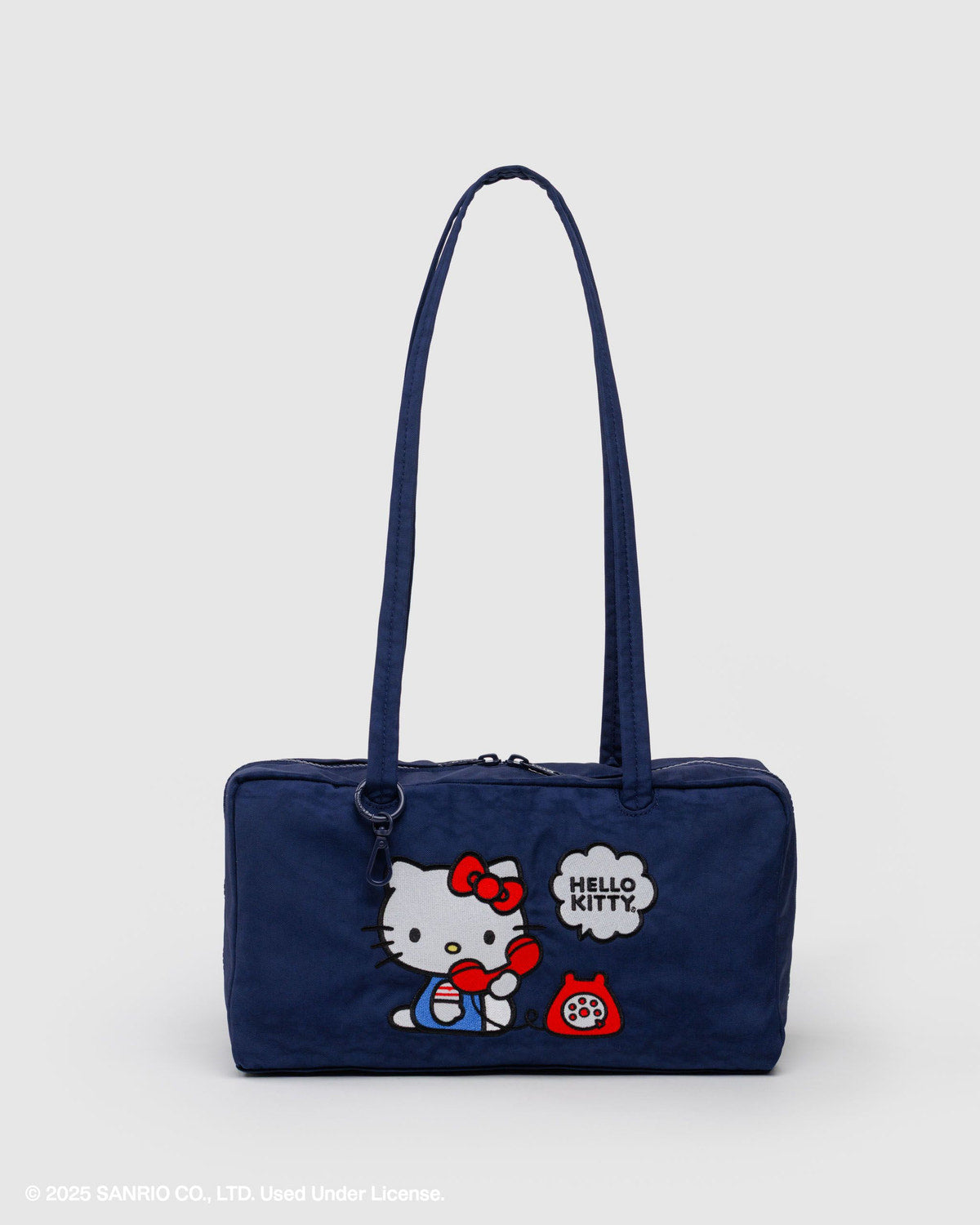 Nylon Bowler Bag Embroidered Hello Kitty Phone | Baggu Deals