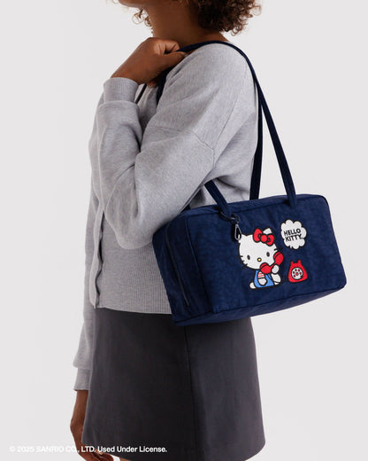 Nylon Bowler Bag Embroidered Hello Kitty Phone | Baggu Deals