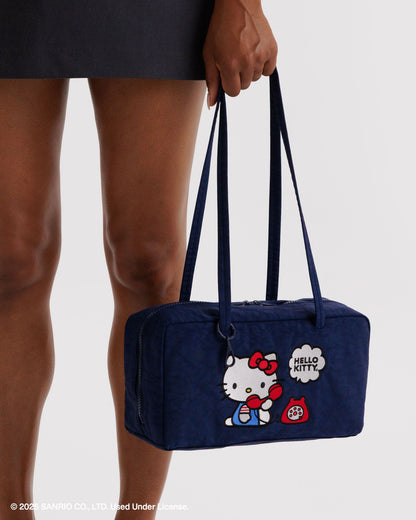 Nylon Bowler Bag Embroidered Hello Kitty Phone | Baggu Deals
