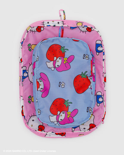 Packing Cube Set Hello Kitty and Friends Florals | Baggu Deals
