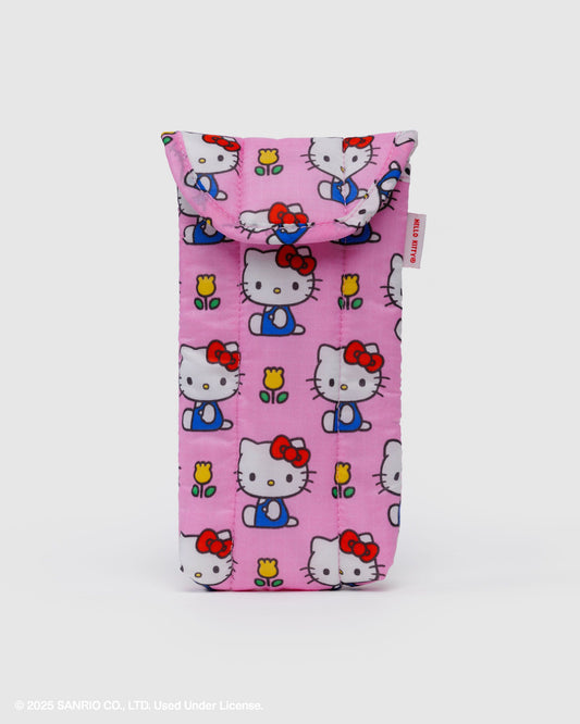 Puffy Glasses Sleeve Hello Kitty Pink | Baggu Quality