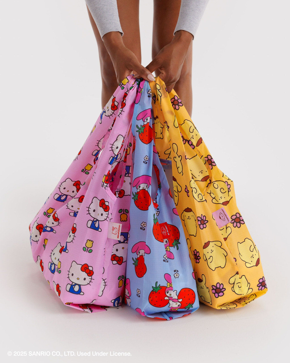 Standard Baggu Set of 3 Hello Kitty and Friends Florals | Baggu Trending
